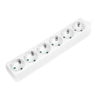 LogiLink LPS238 1,5m 6 prises AC intérieur IP20 250V