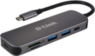 D-Link DUB-2325 - Hub USB-C avec lecteur de carte