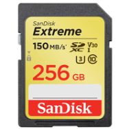 Carte SDXC SanDisk Extreme 256 Go