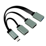 LogiLink UA0315 Hub USB-C vers USB-A/2.0 5 Gbit/s