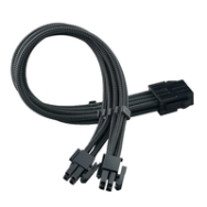 Câble SilverStone SST-PP07E-EPS8B EPS12V 8 broches (4+4) 0,3 m
