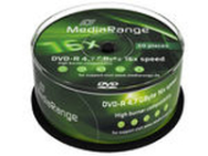 MediaRange MR444 DVD-R 4,7 Go, paquet de 50