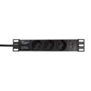 LogiLink PDU3B01 1U 3 prises secteur 1,8 m H05VV-F