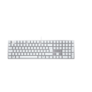 Cherry TAS KC 200 MX filaire DE disposition argent MX2A silencieux rouge
