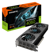 Gigabyte GeForce RTX 4060 EAGLE OC 8 Go - GeForce RTX 4060 - 8 Go - GDDR6 - 128 bits - 7680 x 4320 pixels - PCI Express 4.0