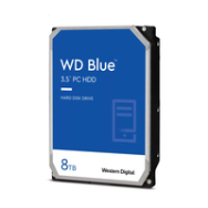 Disque dur SATA WD Blue 8 To - 3,5 pouces avec 256 Mo de cache