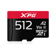 ADATA XPG 512 Go microSDXC UHS-I, 100/85 Mo/s, gaming
