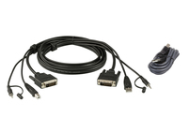 ATEN 2L-7D03UDX4 - Kit de câbles clavier/vidéo/souris (KVM)