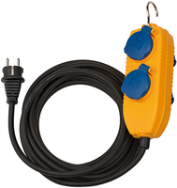 Brennenstuhl 1169200010 Rallonge 5m 4 prises jaune
