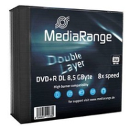 MediaRange MR465 DVD+R 8,5 Go 5pk