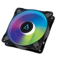 Arctic P12 12cm PWM PST ARGB 0dB Ventilateur d'ordinateur Fluid Dynamic