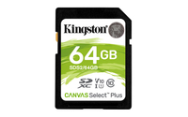 Canvas Select Plus SDXC 64GB - Kingston UHS-I 100MB/s