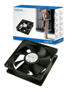 Ventilateur de refroidissement pour boîtier PC LogiLink 32,6 dB noir