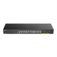 Commutateur réseau D-Link DGS 1250-28X - L3 Lite