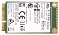 HP un2430 EV-DO/HSPA 51 mm 30 mm 5 mm 11,5 g