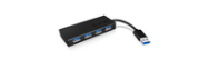 ICY BOX IB-AC6104-B - Hub - 4 ports USB 3.0 SuperSpeed