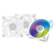 Arctic P12 PWM PST A-RGB 0dB Ventilateur semi-passif 120mm Blanc Value Pack
