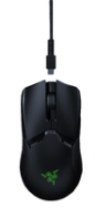 Razer Viper Ultimate - Right-hand - Optical - RF Wireless + USB Type-A - 20000 DPI - Black