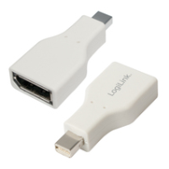 Adaptateur LogiLink CV0110 Mini DisplayPort vers DisplayPort