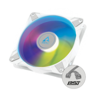 Arctic P14 PWM PST A-RGB Semi-passif 140mm Châssis Ventilateur Blanc