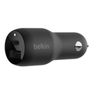 Belkin Chargeur de voiture double 37W 25W USB-C/12W USB-A CCB004BTBK (CCB004BTBK)