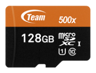 Carte MicroSDXC UHS-I 128 Go Team Group