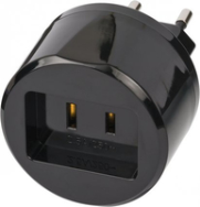 Brennenstuhl 1508500010 Adaptateur de voyage Type A vers Type C 250V 2,5A