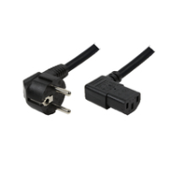 Câble d'alimentation LogiLink 2 m Suisse vers IEC C13
