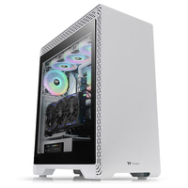 Thermaltake S500 TG Snow - Tour Midi - PC - Acier