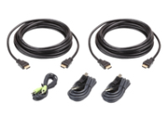 Kit de câbles vidéo/audio/données ATEN 2L-7D03UHX5