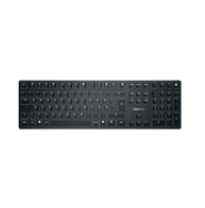 Cherry KW X ULP - USB + RF sans fil + Bluetooth - Mécanique - QWERTZ - LED - Noir