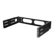 LogiLink W02B40B Support de montage 12 kg 2U 19" 494 mm