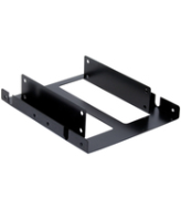 Chieftec SDC-025 - 8,89 cm (3,5") - Noir - Aluminium - 102 mm - 117 mm - 25 mm