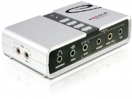 Delock USB Sound Box 7.1 - 7.1 canaux - USB