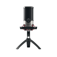 Microphone Cherry Streaming UM 6.0 ADVANCED noir/argent Microphone USB pour casque