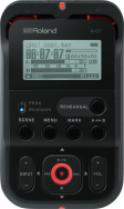Roland R-07-BK - 4500 ? - 24 bit - 96 kHz - 20 - 40000 Hz - Black - 61 x 103 x 26 mm