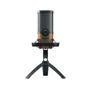 Microphone Cherry Streaming UM 9.0 PRO RGB noir/cuivre Microphone USB pour casque