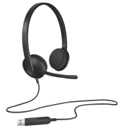 Logitech USB Headphones H340 - Headphones