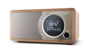 Sharp DR-450(BR) - Clock - DAB,DAB+,FM - 3 W - LCD - Brown - Monotone
