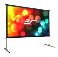 Elite Screens Yard Master 2 - Manuel - 4,57 m (180") - 3,99 m - 2,24 m - 16:9 - Argent - Blanc