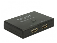 Delock 18749 - HDMI - Plastique - Noir - 3840 x 2160 pixels - 62 mm - 82 mm