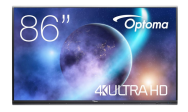 Moniteur Optoma H1F0C0EBW101 4K de 86 pouces