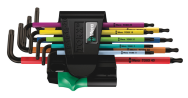 Jeu de tournevis coudés Wera TORX BO 9 pièces 967 SPKL/9 Multicolore
