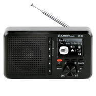 ALAN DR 86 kleines Senioren Digitalradio DAB+/UKW schwarz