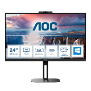 Écran LED Full HD AOC V5 24V5CW/BK 23.8"