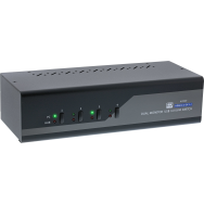 Commutateur KVM HDMI 4K double DP 4 ports en ligne