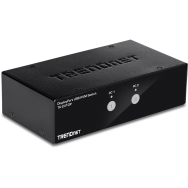 TRENDnet TK-241DP - 3840 x 2160 pixels - 4K Ultra HD - Noir