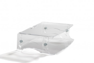 Bakker Q-riser 130 Support pour écran - Transparent