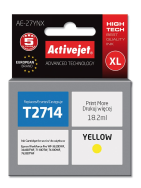 Cartouche d'encre jaune Activejet AE-27YNX 18 ml remplace Epson 27XL T2714