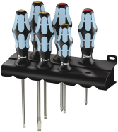 Jeu de tournevis Wera 3334/6 - Noir/Bleu - Noir